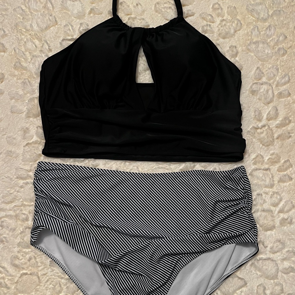 Set of 3 SHEIN Swim Tops and Bottoms - 3X like new!